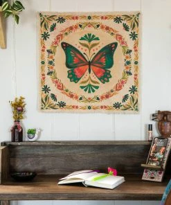 Natural Life Canvas Tapestry Back To Campus