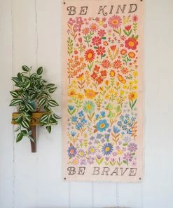 Natural Life Canvas Tapestry Back To Campus