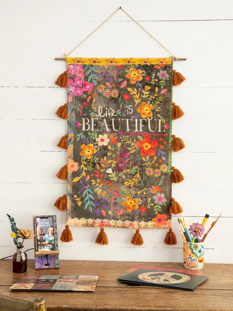 Natural Life Tassel Tapestry 8 Natural Life Tassel Tapestry