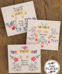 Natural Life Zodiac Perfect Tiny Studs 42 Natural Life Zodiac Perfect Tiny Studs