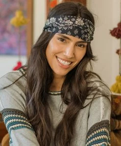 Natural Life Mandala Half Boho Bandeau