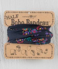 Natural Life Floral Half Boho Bandeau ACCESSORIES