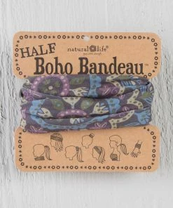 Natural Life Mandala Half Boho Bandeau