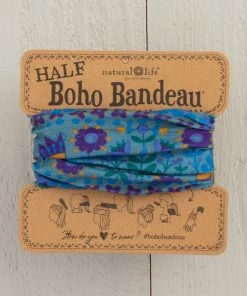 Natural Life Mandala Half Boho Bandeau
