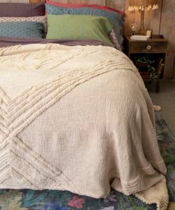 Natural Life Diamond Tufted Coverlet 13 Natural Life Diamond Tufted Coverlet