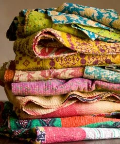 Natural Life Kantha India Blanket
