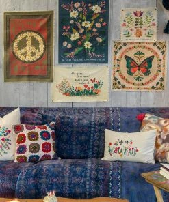 Natural Life Canvas Tapestry Back To Campus