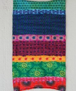 Natural Life Border Print Boho Bandeau Accessories