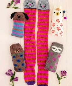 Natural Life Over-the-Knee Cozy Socks