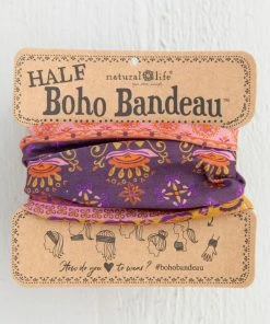 Natural Life Mandala Half Boho Bandeau