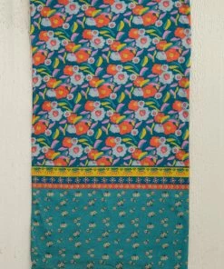 Natural Life Border Print Boho Bandeau Accessories