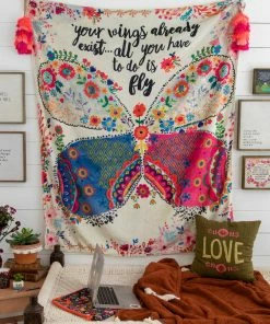 Natural Life Back To Campus Tapestry Blanket 40 Natural Life Back To Campus Tapestry Blanket